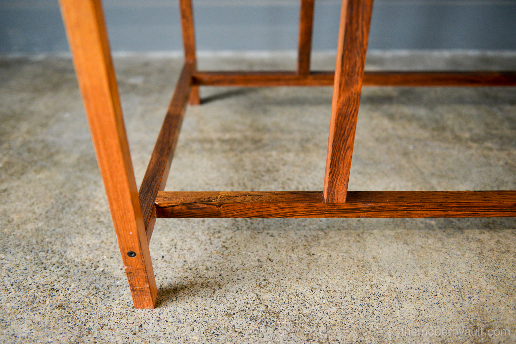 Rosewood and Glass Coffee Table by Henning Norgaard, circa 1965 ...