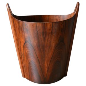 Rosewood Wastebasket by Einar Barnes for P.S. Heggen, circa 1965