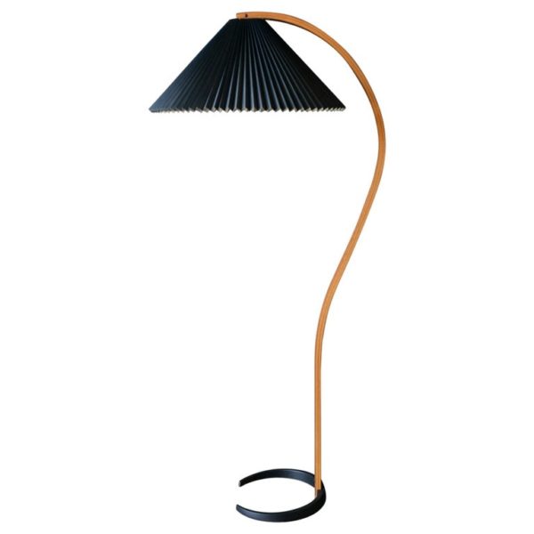 Danish Bentwood Floor Lamp by Caprani Lamp, circa 1970