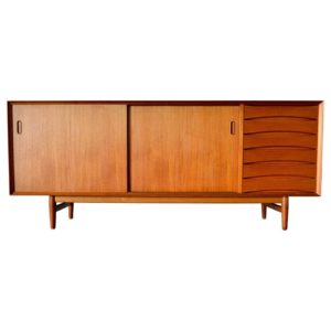 Arne Vodder for Sibast Teak Model 29 Credenza, circa 1960