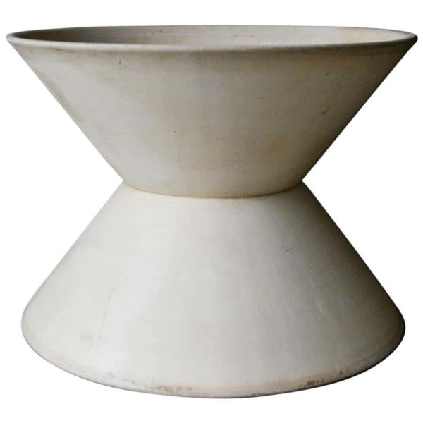 Lagardo Tacket for Architectural Pottery T-103 Bisque Double Wok, circa 1955