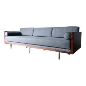 Milo Baughman Rosewood Case Sofa, 1971