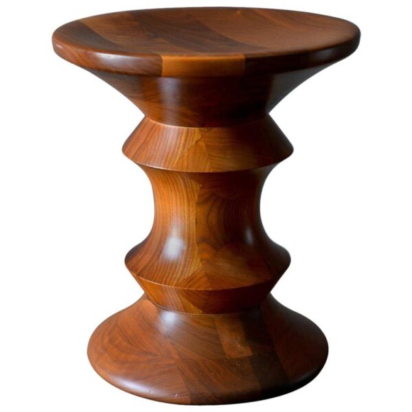 Charles Eames Time Life Walnut Stool, Model C, circa 1960