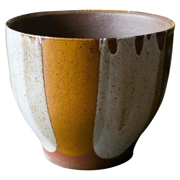 David Cressey for Architectural Pottery Flame Glaze Planter, circa 1970