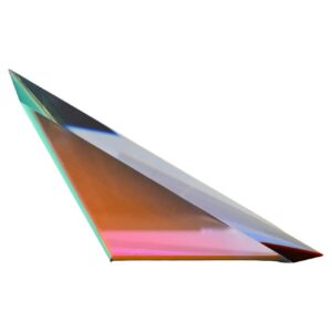 Vasa Velizar Mihich Lucite Triangle, 2012